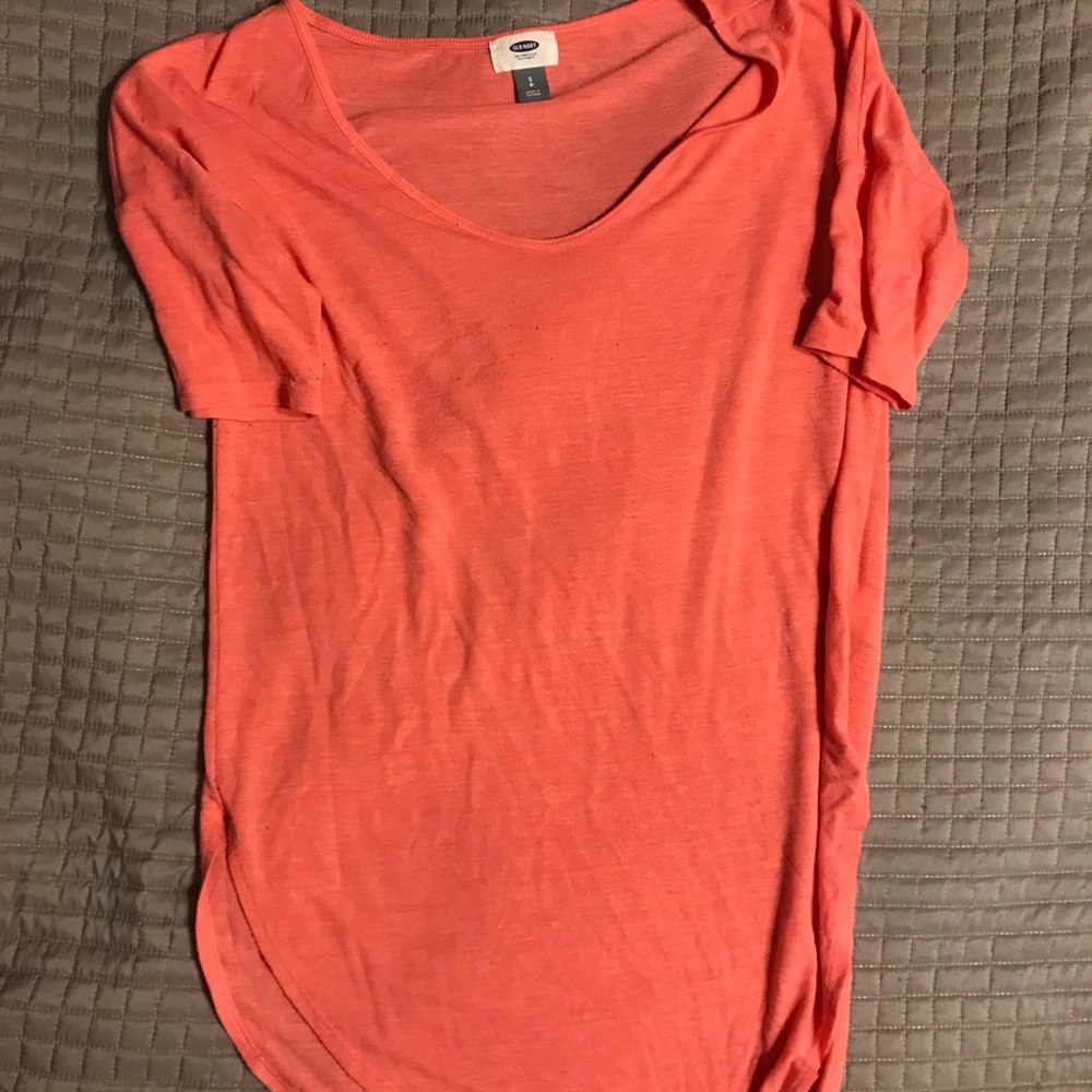 Pink longline tunic
